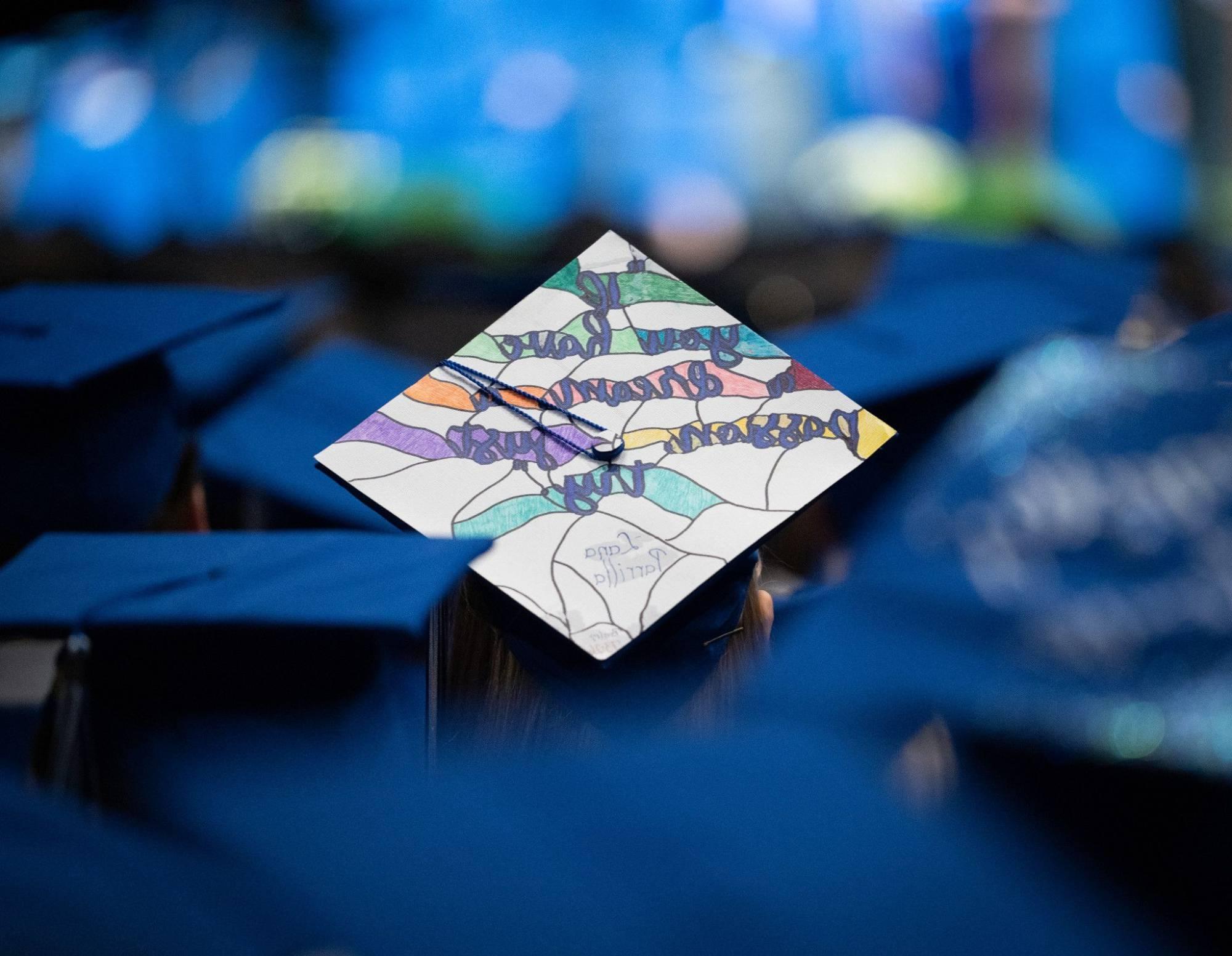 Photo of graduates at commencement